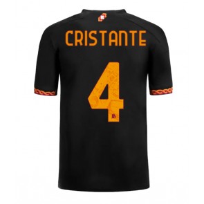 AS Roma Bryan Cristante #4 Tredjetröja 2023-24 Kortärmad
